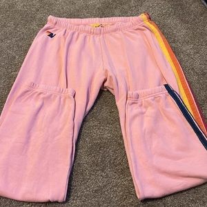 Aviator Nation Pink Sweatpants